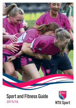 Sport and Fitness Guide 2015/16 Contents
