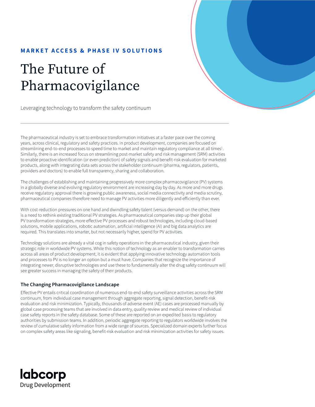The Future of Pharmacovigilance