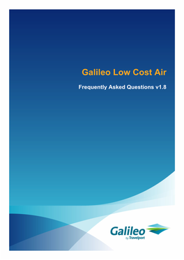 Galileo Low Cost Air