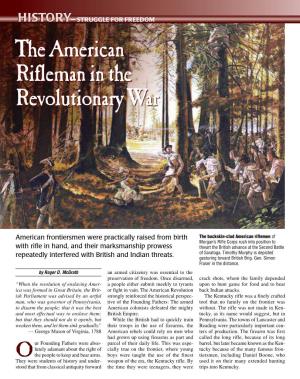 The American Rifleman in the Revolutionary War