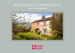Brookside, Stadhampton South East Oxfordshire Brookside Stadhampton
