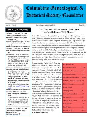 Newsletter Files July 2012