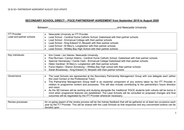 PGCE PARTNERSHIP AGREEMENT from September 2019 to August 2020