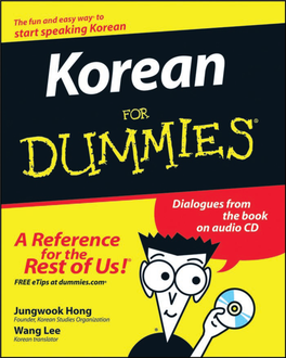 Korean for Dummies.Pdf