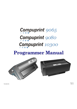 Programmer Manual
