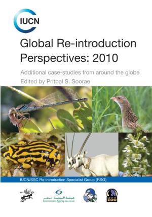 Global Re-Introduction Perspectives: 2010