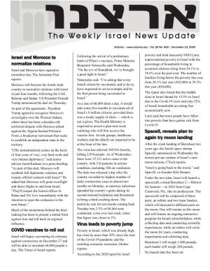 Artzeinu Weekly Israel News Update