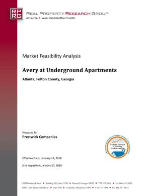 Avery at Underground Apartments Atlanta, Fulton County, Georgia