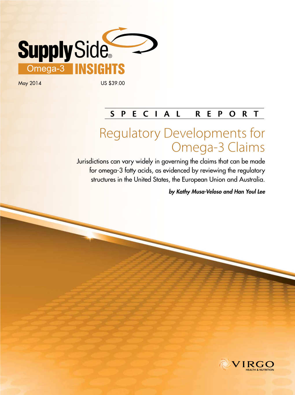 Regulatory Developments for Omega-3 Claims