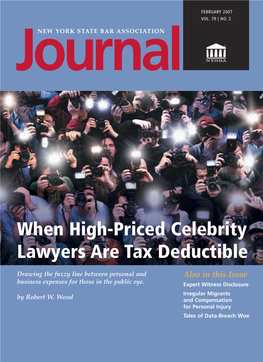 When High-Priced Celebrity Lawyers Are Tax Deductible