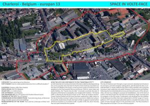 Charleroi - Belgium - Europan 13 SPACE in VOLTE-FACE