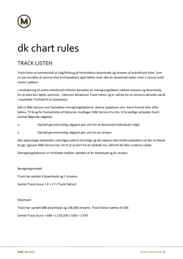 Dk Chart Rules