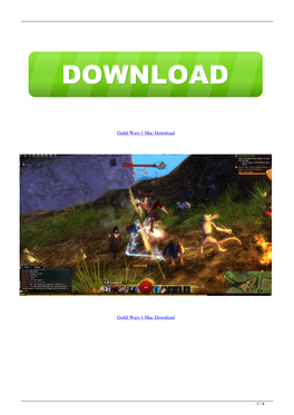 Guild Wars 1 Mac Download