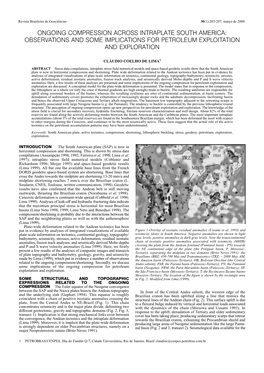 Ongoing Compression Across Intraplate South America: Observations and Some Implications for Petroleum Exploitation and Exploration