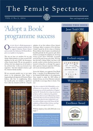 'Adopt a Book' Programme Success
