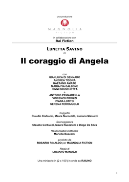 Pressbook -IL CORAGGIO DI ANGELA