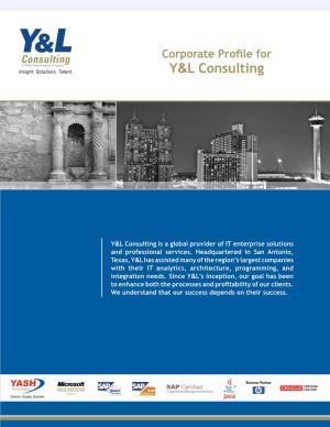 Corporate Profile: Y&L Consulting