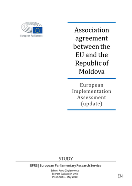 Association Agreement Between the EU and the Republic of Moldova