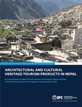 Architectural and Cultural Heritage Tourism Products in Nepal