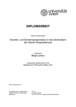 Diplomarbeit