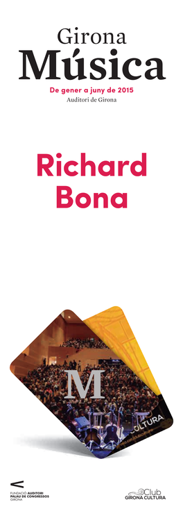 Richard Bona Girona Música Girona Música