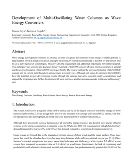 Proceedings of the Institution of Mechanical Engineers Part a Journal of Power and Energy