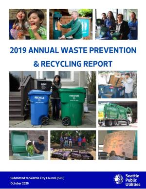 2019 Annual Waste Prevention & Recycling Report