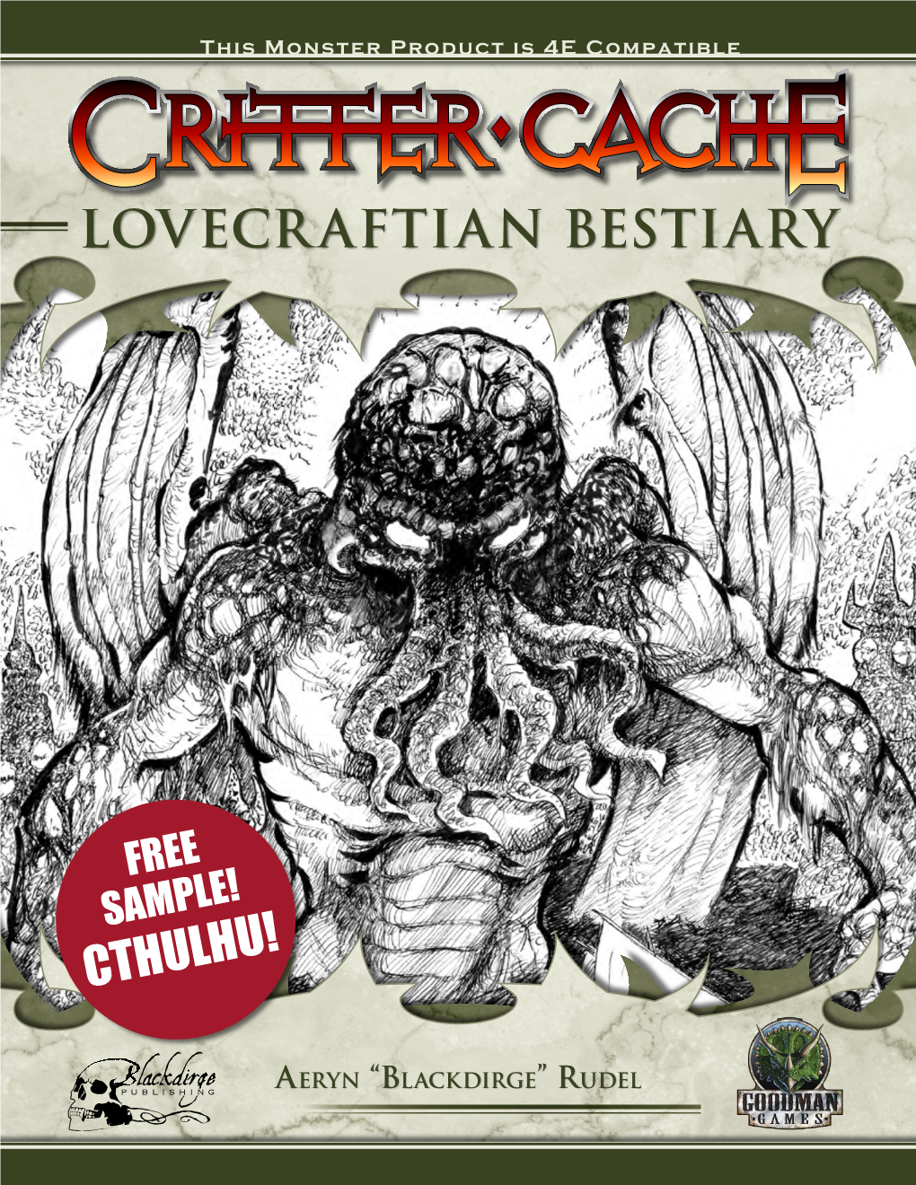 Lovecraftian Bestiary Cthulhu!