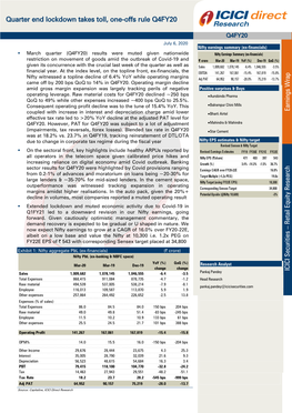 Earnings Wrap Q4FY20 ICICI Direct Research