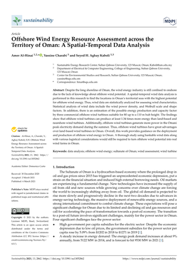 Offshore Wind Energy Resource Assessment Across the Territory of Oman: a Spatial-Temporal Data Analysis