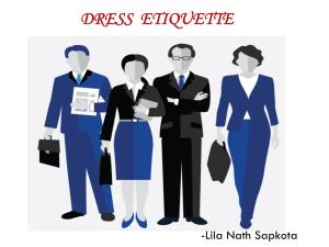 Dress Etiquette