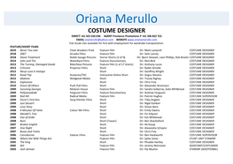 Costume Designer