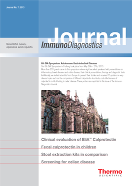 Immunodiagnostics | Journal No