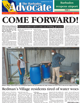 Redman's Village Residents Tired of Water Woes