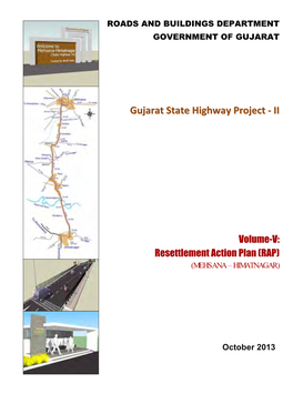 Volume-V: Resettlement Action Plan (RAP) (MEHSANA – HIMATNAGAR)