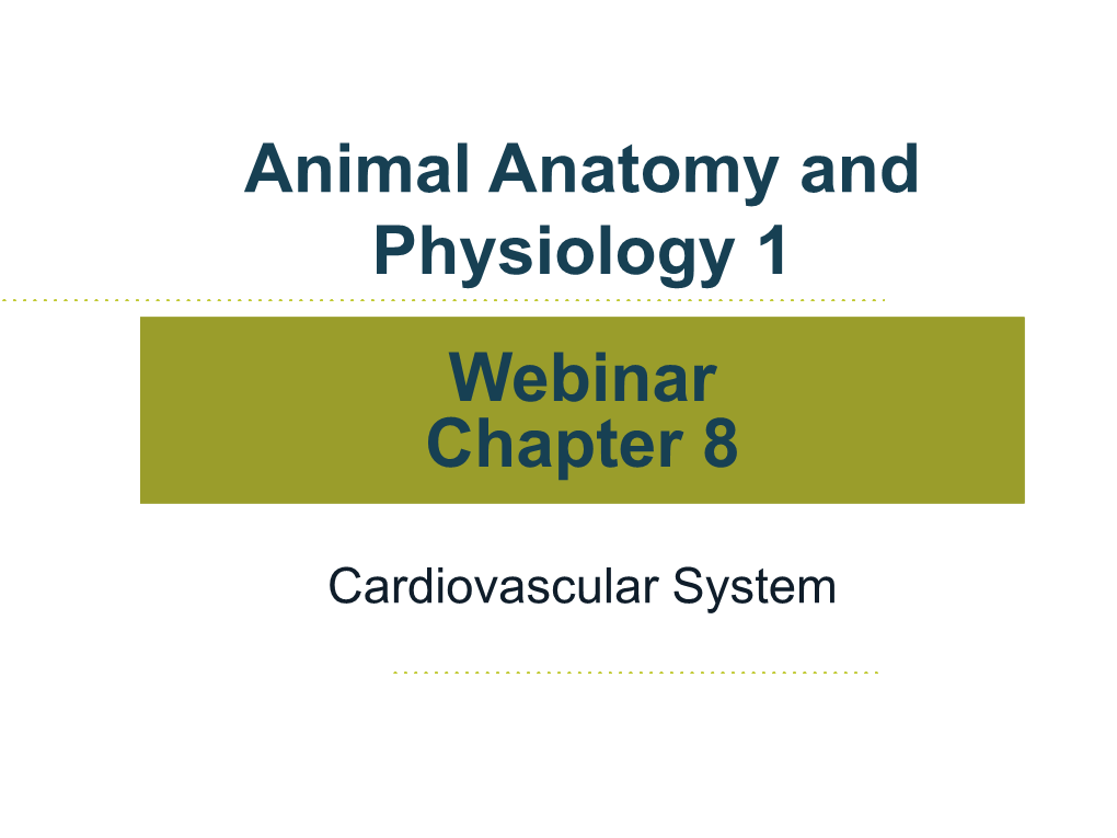 Webinar Ch 8