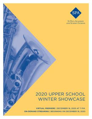 Winter Showcase Program