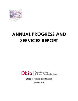Annual Progress and Services Report 2015