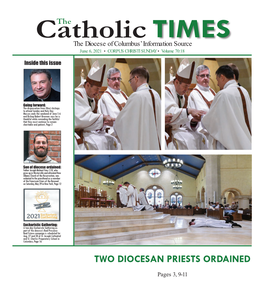 Two Diocesan Priests Ordained