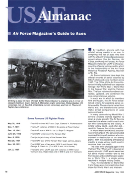Air Force Magazine's Guide to Aces