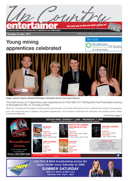 Young Mining Apprentices Celebrated