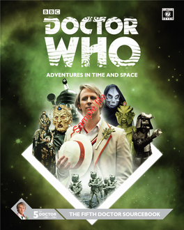 THE FIFTH DOCTOR SOURCEBOOK the Fifth Doctor Sourcebook