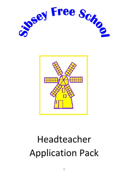 Headteacher Application Pack