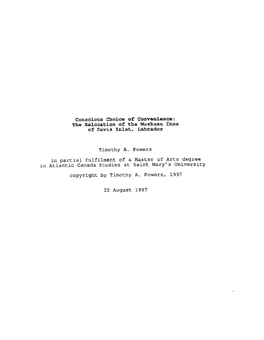 I*M of Canada Du Canada Acquisitions and Acquisitions Et Bibliographic Services Services Bibliographiques 395 Wellington Street 395