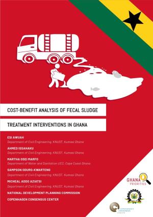 Cost-Benefit Analysis of Fecal Sludge Treatment Interventions in Ghana