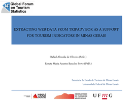 Extracting Web Data As a Support for Tourism Indicators Development In