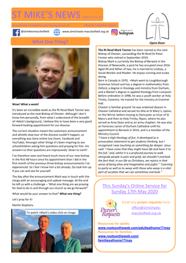 St Mike's News Issue 9 17 May 2020