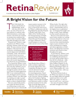 A Bright Vision for the Future