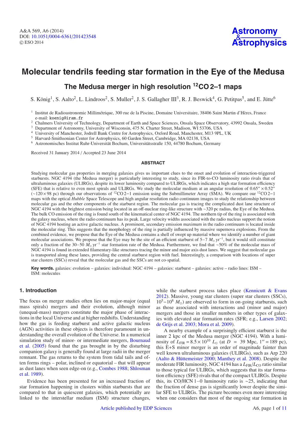 The Medusa Merger in High Resolution 12CO 2–1 Maps