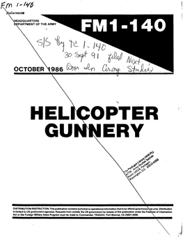 Helicopter Gunnery Fmi-140